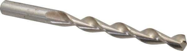 Chicago-Latrobe - 29/64" 135° High Speed Steel Jobber Drill - Bright Finish, Right Hand Cut, Parabolic Flute, Straight Shank, 5-5/8" OAL, Split Point - Apex Tool & Supply