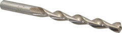 Chicago-Latrobe - 29/64" 135° High Speed Steel Jobber Drill - Bright Finish, Right Hand Cut, Parabolic Flute, Straight Shank, 5-5/8" OAL, Split Point - Apex Tool & Supply