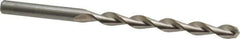 Chicago-Latrobe - Letter C 135° High Speed Steel Jobber Drill - Bright Finish, Right Hand Cut, Parabolic Flute, Straight Shank, 4" OAL, Split Point - Apex Tool & Supply