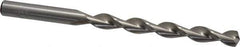 Chicago-Latrobe - Letter L 135° High Speed Steel Jobber Drill - Bright Finish, Right Hand Cut, Parabolic Flute, Straight Shank, 4-1/4" OAL, Split Point - Apex Tool & Supply