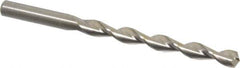 Chicago-Latrobe - Letter N 135° High Speed Steel Jobber Drill - Bright Finish, Right Hand Cut, Parabolic Flute, Straight Shank, 4-3/8" OAL, Split Point - Apex Tool & Supply
