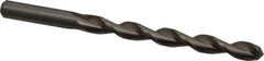 Chicago-Latrobe - Letter Q 135° High Speed Steel Jobber Drill - Bright Finish, Right Hand Cut, Parabolic Flute, Straight Shank, 4-3/4" OAL, Split Point - Apex Tool & Supply