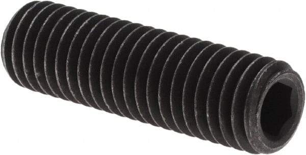 Value Collection - 1/2-13 UNC, 1-3/4" OAL, Cup Point Set Screw - Grade 8 Alloy Steel, 1/4" Key - Apex Tool & Supply