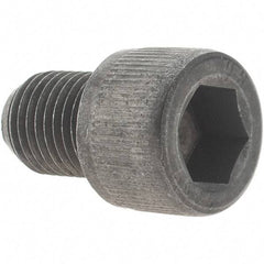 Value Collection - 3/8-24 UNF Hex Socket Drive, Socket Cap Screw - Alloy Steel, Black Oxide Finish, Fully Threaded, 1/2" Length Under Head - Apex Tool & Supply