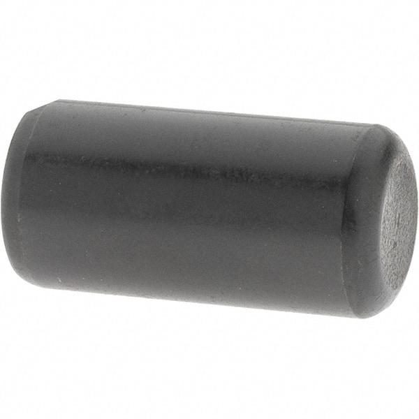 Value Collection - 1/2" Diam x 1" Pin Length Grade 8 Alloy Steel Standard Dowel Pin - Bright Finish, C 47-58 & C 60 (Surface) Hardness, 29,450 Lb (Single Shear), 58,900 Lb (Double Shear) Breaking Strength, 1 Beveled & 1 Rounded End - Apex Tool & Supply