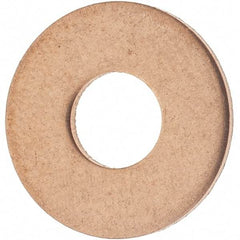 Value Collection - Copper Standard Flat Washer - 0.2031" ID x 1/2" OD, Plain Finish - Apex Tool & Supply