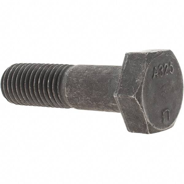 Value Collection - 3/4-10 Thread, 2-3/4" Length Under Head, Hex Head Bolt - A325 Steel, Uncoated - Apex Tool & Supply