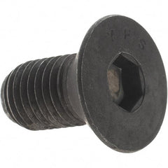 Value Collection - 3/4-10 UNC Hex Socket Drive, 82° Flat Screw - Alloy Steel, Black Oxide Finish, Fully Threaded, 1-1/2" OAL - Apex Tool & Supply