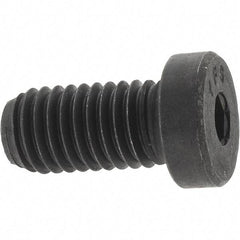 Value Collection - 1/2-13 UNC Hex Socket Drive, Low Socket Cap Screw - Alloy Steel, Black Oxide Finish, Fully Threaded, 1" Length Under Head - Apex Tool & Supply