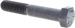 Value Collection - 1/2-13 UNC, 3" Length Under Head Hex Head Cap Screw - Partially Threaded, Grade 8 Alloy Steel, Uncoated, 3/4" Hex - Apex Tool & Supply