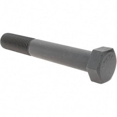 Value Collection - 1-1/2 - 6 UNC, 10" Length Under Head Hex Head Cap Screw - Partially Threaded, Grade 5 Steel, Uncoated, 2-1/4" Hex - Apex Tool & Supply