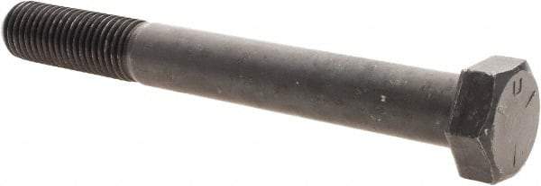 Value Collection - 3/4-10 UNC, 6-1/2" Length Under Head Hex Head Cap Screw - Partially Threaded, Grade 5 Steel, Uncoated, 1-1/8" Hex - Apex Tool & Supply