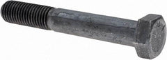 Value Collection - 3/4-10 UNC, 5" Length Under Head Hex Head Cap Screw - Partially Threaded, Grade 5 Steel, Uncoated, 1-1/8" Hex - Apex Tool & Supply