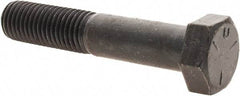 Value Collection - 3/4-10 UNC, 4" Length Under Head Hex Head Cap Screw - Partially Threaded, Grade 5 Steel, Uncoated, 1-1/8" Hex - Apex Tool & Supply