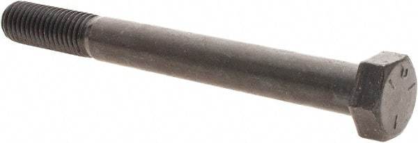 Value Collection - 5/8-11 UNC, 6" Length Under Head Hex Head Cap Screw - Partially Threaded, Grade 5 Steel, Uncoated, 15/16" Hex - Apex Tool & Supply
