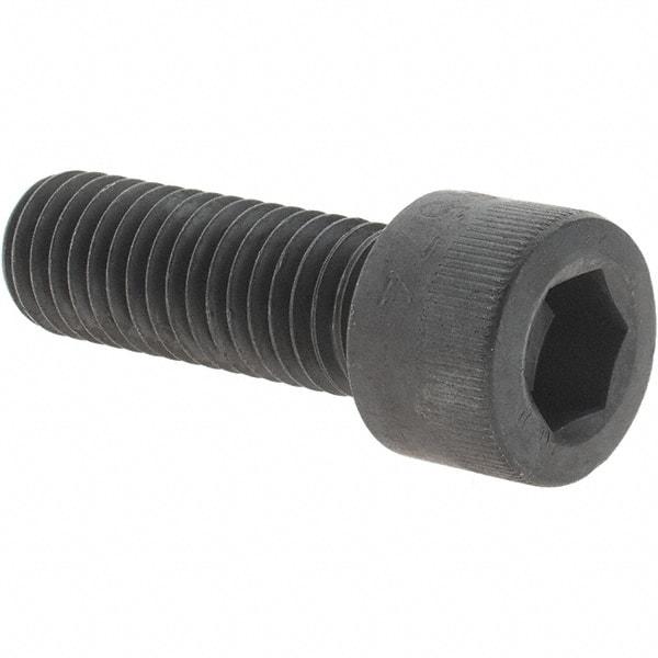 Value Collection - 1/2-13 UNC Hex Socket Drive, Socket Cap Screw - Alloy Steel, Black Oxide Finish, Fully Threaded, 1-1/2" Length Under Head - Apex Tool & Supply