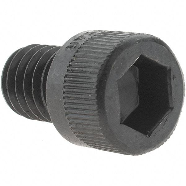 Value Collection - 3/8-16 UNC Hex Socket Drive, Socket Cap Screw - Alloy Steel, Black Oxide Finish, Fully Threaded, 1/2" Length Under Head - Apex Tool & Supply