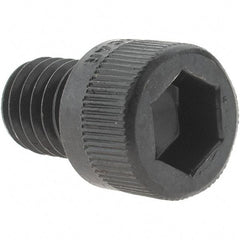 Value Collection - 3/8-16 UNC Hex Socket Drive, Socket Cap Screw - Alloy Steel, Black Oxide Finish, Fully Threaded, 1/2" Length Under Head - Apex Tool & Supply