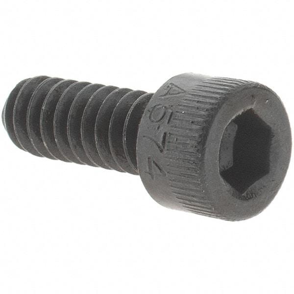 Value Collection - #10-24 UNC Hex Socket Drive, Socket Cap Screw - Alloy Steel, Black Oxide Finish, Fully Threaded, 1/2" Length Under Head - Apex Tool & Supply