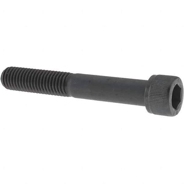 Value Collection - M12x1.75 Metric Coarse Hex Socket Drive, Socket Cap Screw - Grade 12.9 Alloy Steel, Black Oxide Finish, Partially Threaded, 80mm Length Under Head - Apex Tool & Supply