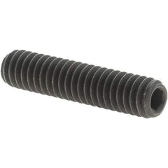 Value Collection - #8-32 UNC, 3/4" OAL, Cup Point Set Screw - Grade 8 Alloy Steel, 5/64" Key - Apex Tool & Supply