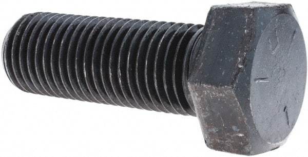 Value Collection - 1-1/4 - 7 UNC, 3-1/2" Length Under Head Hex Head Cap Screw - Fully Threaded, Grade 5 Steel, Uncoated, 1-7/8" Hex - Apex Tool & Supply