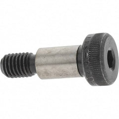 Value Collection - 10mm Shoulder Diam x 16mm Shoulder Length, M8x1.25 Metric Coarse, Hex Socket Shoulder Screw - 12.9 Alloy Steel, Uncoated, 6.78 to 7mm Head Height x 15.73 to 16mm Head Diam - Apex Tool & Supply