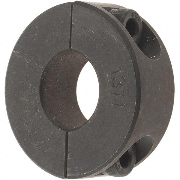 Value Collection - 13mm Bore, Steel, Two Piece Shaft Collar - 1-1/4" Outside Diam - Apex Tool & Supply