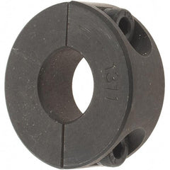Value Collection - 13mm Bore, Steel, Two Piece Shaft Collar - 1-1/4" Outside Diam - Apex Tool & Supply