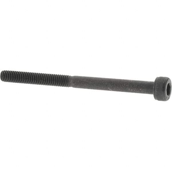 Value Collection - M3x0.50 Metric Coarse Hex Socket Drive, Socket Cap Screw - Grade 12.9 Alloy Steel, Black Oxide Finish, Partially Threaded, 40mm Length Under Head - Apex Tool & Supply