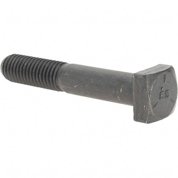 Value Collection - 1/2-13" UNC, 3" Length Under Head Square Head Bolt - Grade 5 Steel, Uncoated - Apex Tool & Supply