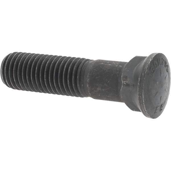 Value Collection - 3/4-10 UNC, 3-1/4" OAL, Alloy Steel Plow Bolt - Uncoated, Grade 8 - Apex Tool & Supply