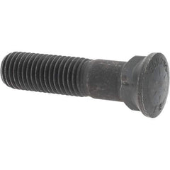 Value Collection - 3/4-10 UNC, 3-1/4" OAL, Alloy Steel Plow Bolt - Uncoated, Grade 8 - Apex Tool & Supply
