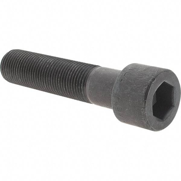 Value Collection - 5/8-18 UNF Hex Socket Drive, Socket Cap Screw - Alloy Steel, Black Oxide Finish, Fully Threaded, 2-3/4" Length Under Head - Apex Tool & Supply