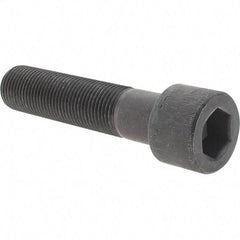 Value Collection - 5/8-18 UNF Hex Socket Drive, Socket Cap Screw - Alloy Steel, Black Oxide Finish, Fully Threaded, 2-3/4" Length Under Head - Apex Tool & Supply