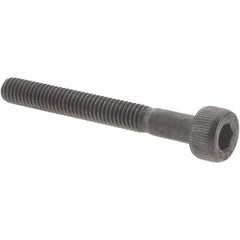 Value Collection - M3x0.50 Metric Coarse Hex Socket Drive, Socket Cap Screw - Grade 12.9 Alloy Steel, Black Oxide Finish, Partially Threaded, 25mm Length Under Head - Apex Tool & Supply
