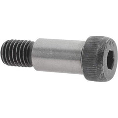 Value Collection - 3/4" Shoulder Diam x 1-1/4" Shoulder Length, 5/8-11 UNC, Hex Socket Shoulder Screw - 4140 Alloy Steel, Uncoated, 1/2" Head Height x 1" Head Diam - Apex Tool & Supply