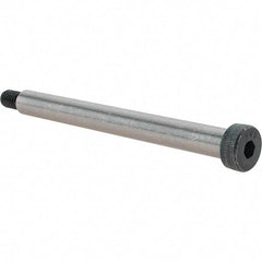 Value Collection - 1/2" Shoulder Diam x 5" Shoulder Length, 3/8-16 UNC, Hex Socket Shoulder Screw - 8 Alloy Steel, Uncoated, 0.729 to 3/4" Head Diam - Apex Tool & Supply