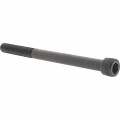 Value Collection - 5/16-18 UNC Hex Socket Drive, Socket Cap Screw - Alloy Steel, Black Oxide Finish, Partially Threaded, 4" Length Under Head - Apex Tool & Supply
