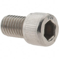 Value Collection - 1/4-28 UNF Hex Socket Drive, Socket Cap Screw - Grade 18-8 Stainless Steel, 3/8" Length Under Head - Apex Tool & Supply