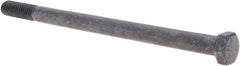 Value Collection - 3/8-16 UNC, 6" Length Under Head Hex Head Cap Screw - Partially Threaded, Grade 5 Steel, Uncoated, 9/16" Hex - Apex Tool & Supply
