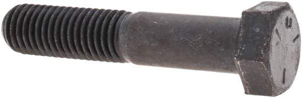 Value Collection - 5/8-11 UNC, 3-1/4" Length Under Head Hex Head Cap Screw - Partially Threaded, Grade 5 Steel, Uncoated, 15/16" Hex - Apex Tool & Supply