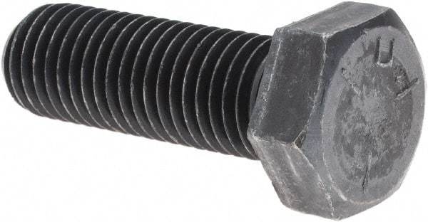 Value Collection - 3/4-10 UNC, 2-1/4" Length Under Head Hex Head Cap Screw - Fully Threaded, Grade 5 Steel, Uncoated, 1-1/8" Hex - Apex Tool & Supply