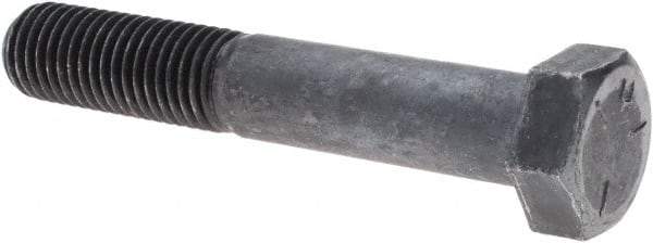 Value Collection - 3/4-10 UNC, 4-1/2" Length Under Head Hex Head Cap Screw - Partially Threaded, Grade 5 Steel, Uncoated, 1-1/8" Hex - Apex Tool & Supply