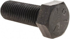 Value Collection - 7/8-9 UNC, 2-1/2" Length Under Head Hex Head Cap Screw - Fully Threaded, Grade 5 Steel, Uncoated, 1-5/16" Hex - Apex Tool & Supply