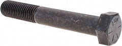 Value Collection - 3/4-10 UNC, 5" Length Under Head Hex Head Cap Screw - Partially Threaded, Grade 8 Alloy Steel, Uncoated, 1-1/8" Hex - Apex Tool & Supply