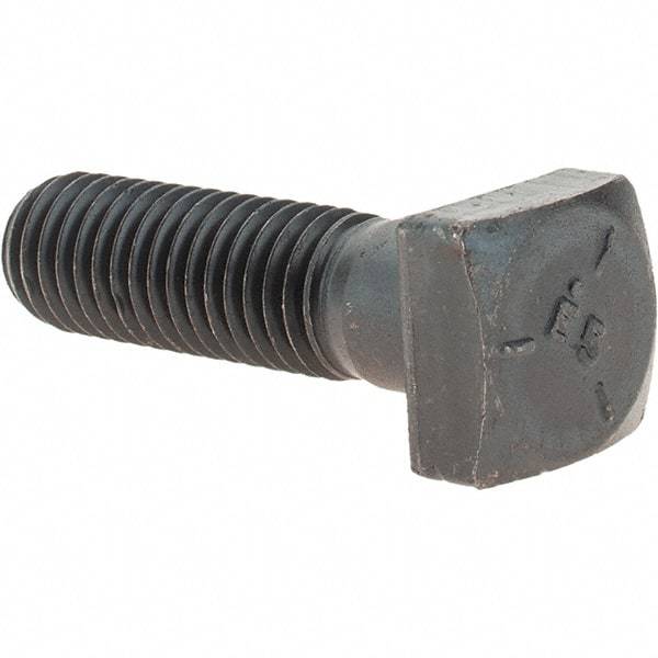 Value Collection - 1/2-13" UNC, 1-3/4" Length Under Head Square Head Bolt - Grade 5 Steel, Uncoated - Apex Tool & Supply