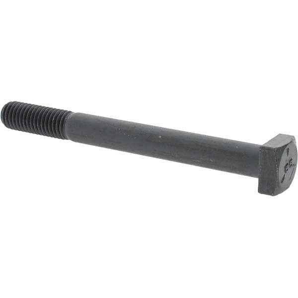 Value Collection - 1/2-13" UNC, 5" Length Under Head Square Head Bolt - Grade 5 Steel, Uncoated - Apex Tool & Supply