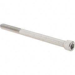 Value Collection - 5/16-18 UNC Hex Socket Drive, Socket Cap Screw - Grade 18-8 & Austenitic A2 Stainless Steel, Partially Threaded, 4-1/2" Length Under Head - Apex Tool & Supply