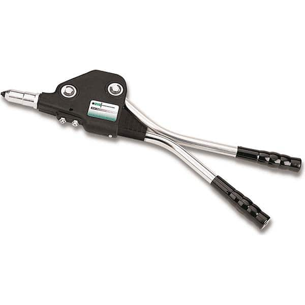 Marson - Hand Riveters Type: Lever-Action Rivet Capacity Range (Inch): 3/16 - 1/4 - Apex Tool & Supply